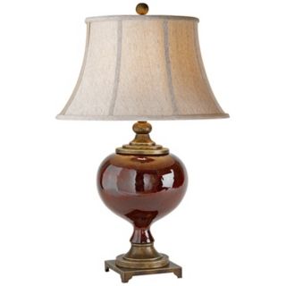 Red, Traditional Table Lamps