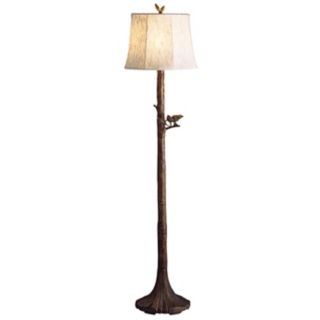 Kichler Indoor Outdoor Bird on a Branch Floor Lamp   #48722