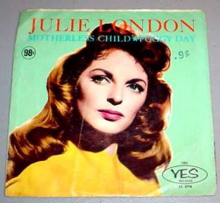 Julie London 45 RPM PS Sleeve Only Yes 7002