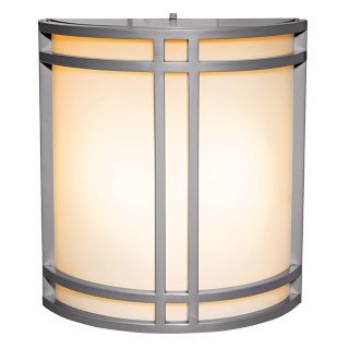 Artemis Satin Silver Energy Efficient Outdoor Wall Sconce   #K6232
