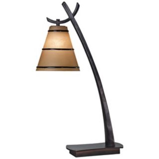 Kenroy Wright Bronze Finish Slanted Desk Lamp   #K8453