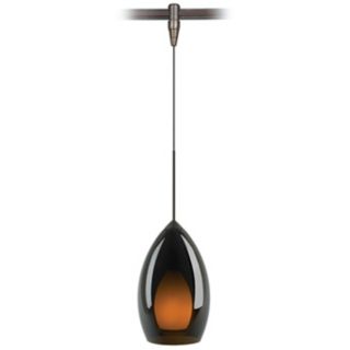 Fire Brown Murano Glass Bronze Tech Lighting MonoRail Pendant   #32299 M2345