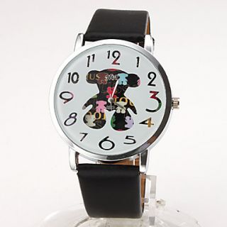 EUR € 3.67   vrouwen pu analoge quartz horloge (verschillende