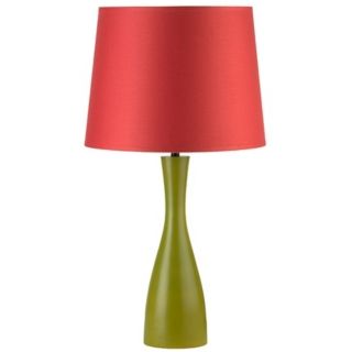 Green, Contemporary Table Lamps