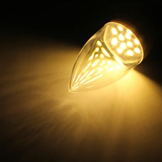 e14 SMD 5050 12led 70 100lm 2 2.5W branco quente lâmpadas 2800 3300K