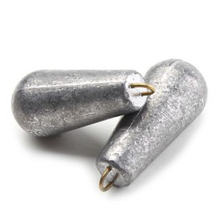 USD $ 9.79   70g Fishing Sinkers With Rings (2 Pack),