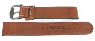 18mm Di Modell Jumbo Tan German Made Waterproof Leather Chrono Watch