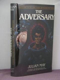 1st Signed The Adversary by Julian May Proof with DJ