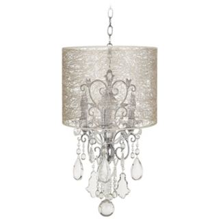 Belle of the Ball Designer Lace Shade Mini Chandelier   #70515 X0375