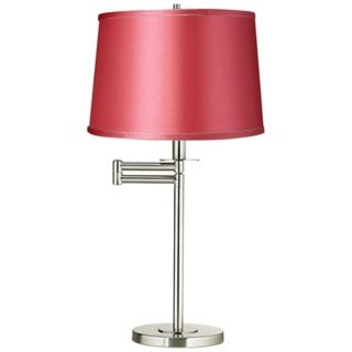 Brushed Steel Table Lamps