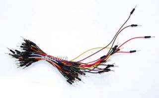 to Male Solderless Flexible Breadboard Jumper Cable Wires For Arduino