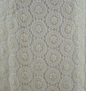 New J Crew Medallion Lace Wedding Gown 6 Ivory Dress Sample