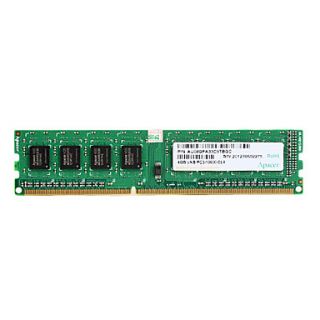 EUR € 31.73   Apacer UDIMM DDR3 1333MHz 4GB Desktop modulo di