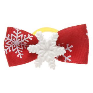 EUR € 0.73   Snowflake stil Tiny Rubber Band Hair Bow for Dogs Cats