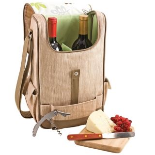 Picnic Time Botanica Collection Volare Wine and Cheese Tote   #W7557