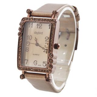 EUR € 8.73   donne design in stile retrò pu orologio da polso al