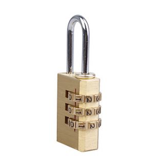 EUR € 4.77   3 cijferig bagage lock koper, Gratis Verzending voor