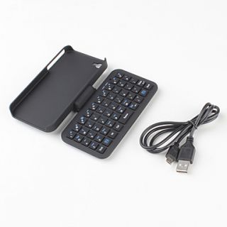 EUR € 24.83   QWERTY Bluetooth toetsenbord met case voor de iPhone 4