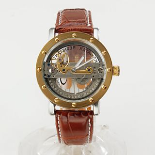 EUR € 36.79   Automatisch Herenhorloge Met PU Band, Gratis