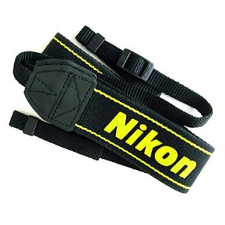 Neoprene Correia de pescoço para câmera Nikon D5000 Para D5100 D90