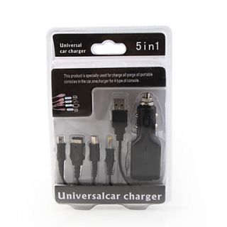 EUR € 5.81   5 in 1 USB Car Charger per Nintendo DS potere nero