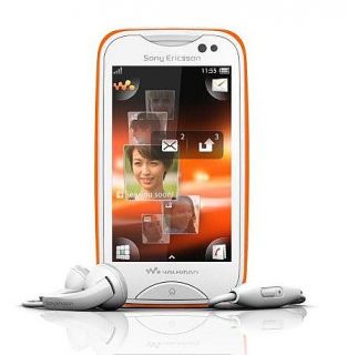 Sony Ericsson Mix Walkman WT13i White Orange Band Unlocked Mini