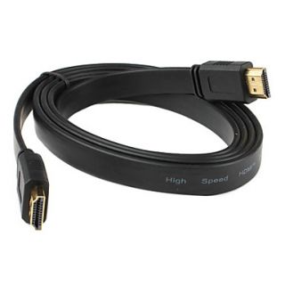 USD $ 7.79   Male to Male HDMI Cable (2 m, Black),