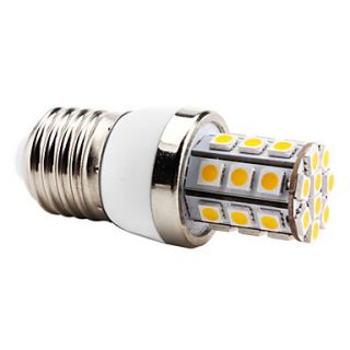 27x5050 SMD 3000 3500K warm wit licht geleid maïs gloeilamp (85 265V