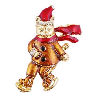 EUR € 6.71   Regalo di Natale in metallo Messager Style Spilla