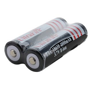 EUR € 7.72   ultrafire BRC 18650 3.7V 4000mAh genopladelige Li ion