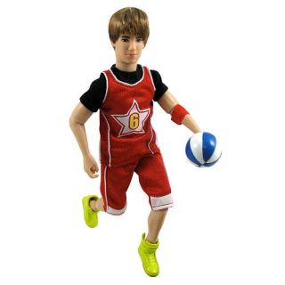 Justin Bieber Real Hairstyle 11 1 2  Doll in Basketball Outfit