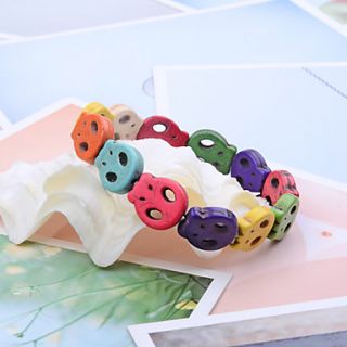 EUR € 1.74   1.5mm Colorful Flache Schädel Armband, alle Artikel