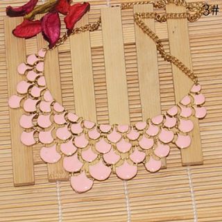 EUR € 12.87   Vergulde Maple Leaf vormige acryl Ketting (assorti