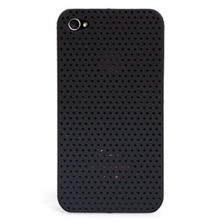 USD $ 1.89   Ultra Thin Rubber Matte Mesh Hard Case Cover for iPhone 4