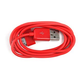 EUR € 1.37   iPad/iPhone Data /Oplaadkabel (Rood, 100cm), Gratis