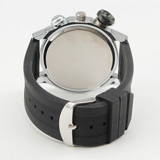 EUR € 6.98   mænds afslappet silikone stil analog quartz