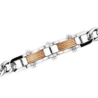 EUR € 29.98   lhomme de la mode bracelet en titane dacier (bss5