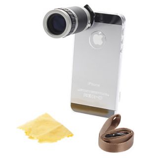 USD $ 19.99   6X Optical Zoom Lens Camera Telescope for iPhone 5,