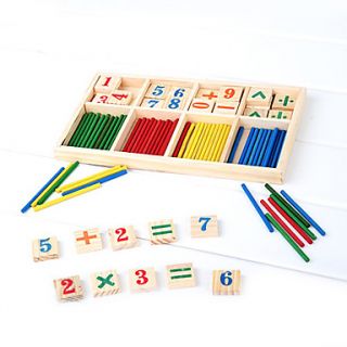 USD $ 9.99   Funny Wooden Math Game Box,