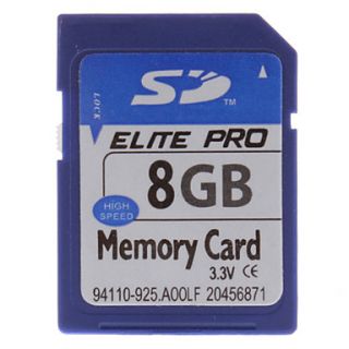 EUR € 8.91   8GB Hallo Speed ​​Elite Pro SD Memory Card, alle