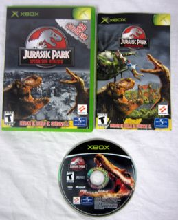 Rare Game   Jurassic Park Operation Genesis (Xbox, 2003) Complete
