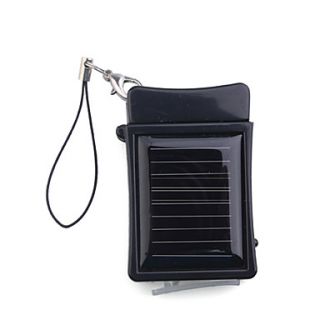 Portable Solar Powered Keychain External Rechargeable Battery Pack for