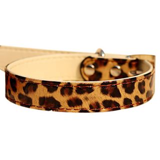 USD $ 21.19   Fashion Leopard Pattern Leashes and Collar Necklace for