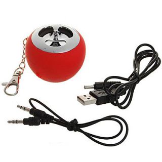 EUR € 8.64   Apple USB mini alto falante em forma de led (vermelho