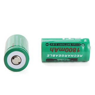 EUR € 5.51   gtl lr123a 3.6V recarregável Li ion (2 pack, 1800mAh