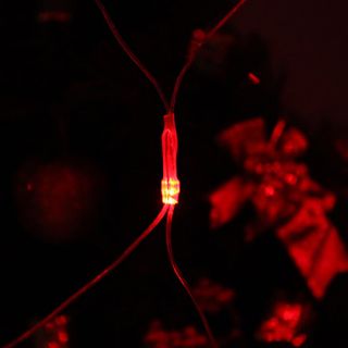 USD $ 10.39   Festival Decoration 120 LED 8 Mode Red Light Net Lamps