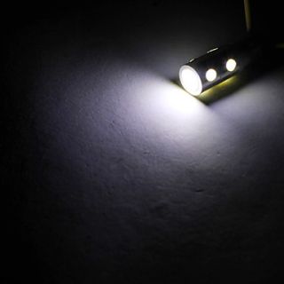 T10 4.5W 5050 SMD 6+1 LED White Light Bulb for Car Indicator Lamps (2