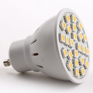 EUR € 4.31   GU10 24 5050 SMD LED warmweiß 130 150lm Glühlampe