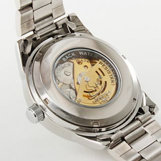 USD $ 19.99   Mens Alloy Analog Mechanical Wrist Watch (Silver),
