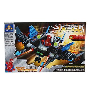 3D Puzzle Spider Super Man Fighter Building Block (133 pcs, No.6002